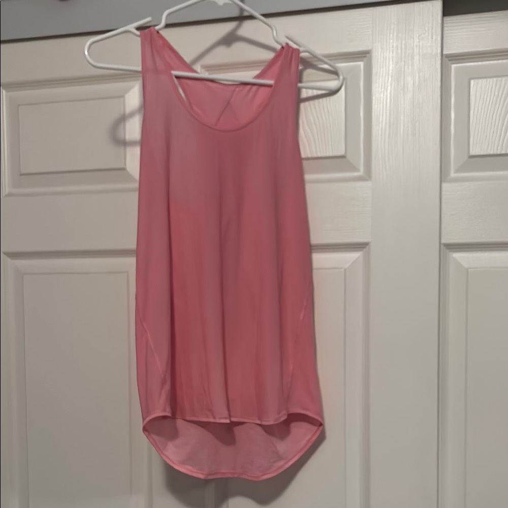Pink Lululemon Tank Top